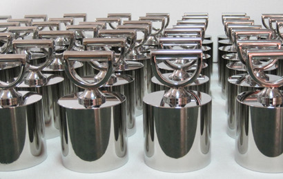 50kg砝碼 F1/F2/M1等級(jí) 不銹鋼/鋼質(zhì)鍍鉻可定做砝碼